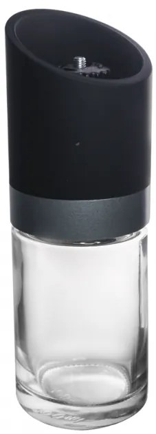 Horecano - Стъклена мелничка за черен пипер 100мл черна Easy Life (G212010S)