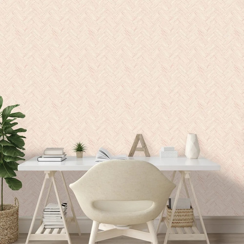 Тапет – Елегантна бежова текстура на плетена кошница