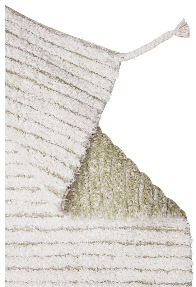 Светлозелен памучен килим 120x160 cm Gelato Green – Lorena Canals