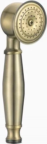 Подвижна душ глава ICH 7009, неръждаема стомана, бронз, 1 функция, 18x5см