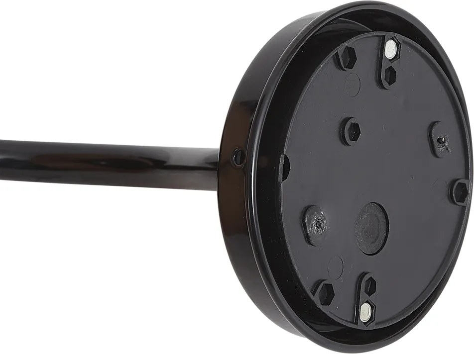 Външна стенна лампа черна с мед IP44 - Мюнхен