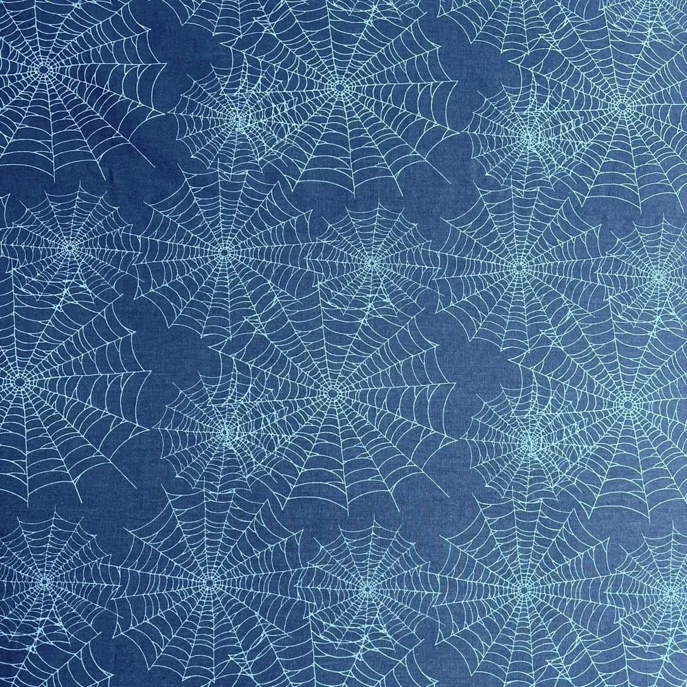 Синьо единично памучно детско спално бельо 140x200 cm Spider-man "Blue" – Jerry Fabrics