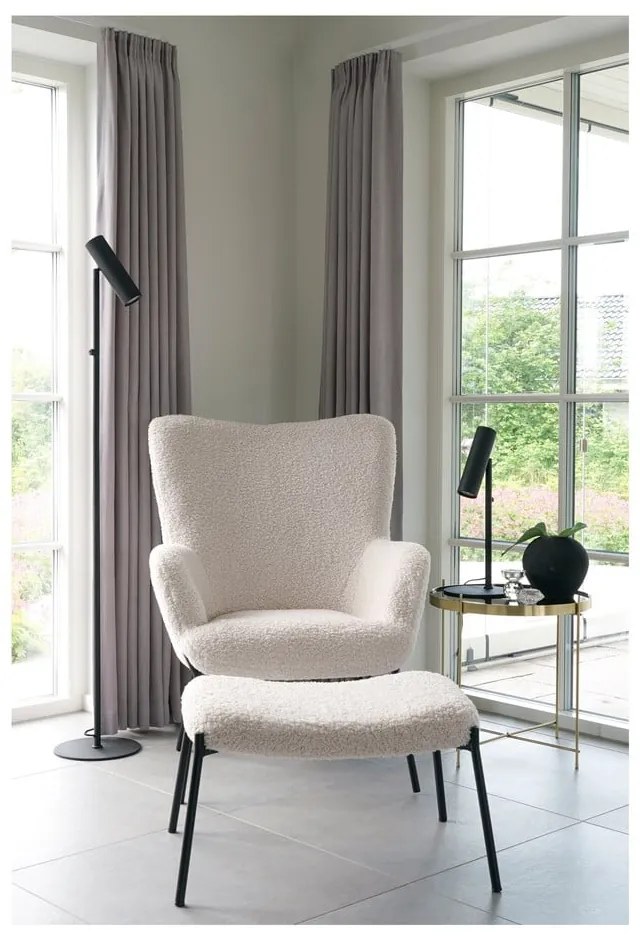 Черна настолна лампа (височина 47 cm) Paris – House Nordic