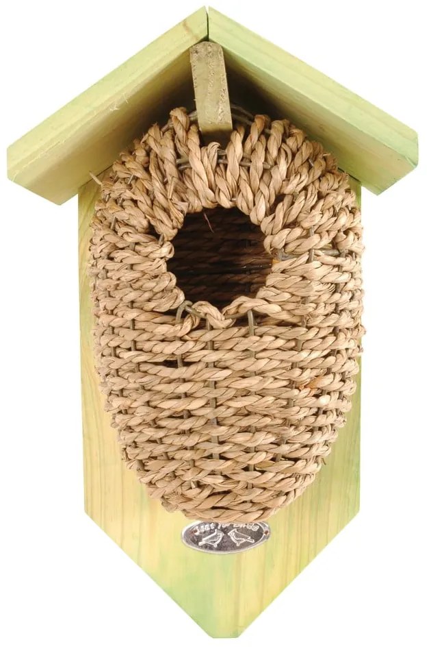 Къщичка за птици от морска трева , височина 26,2 cm - Esschert Design