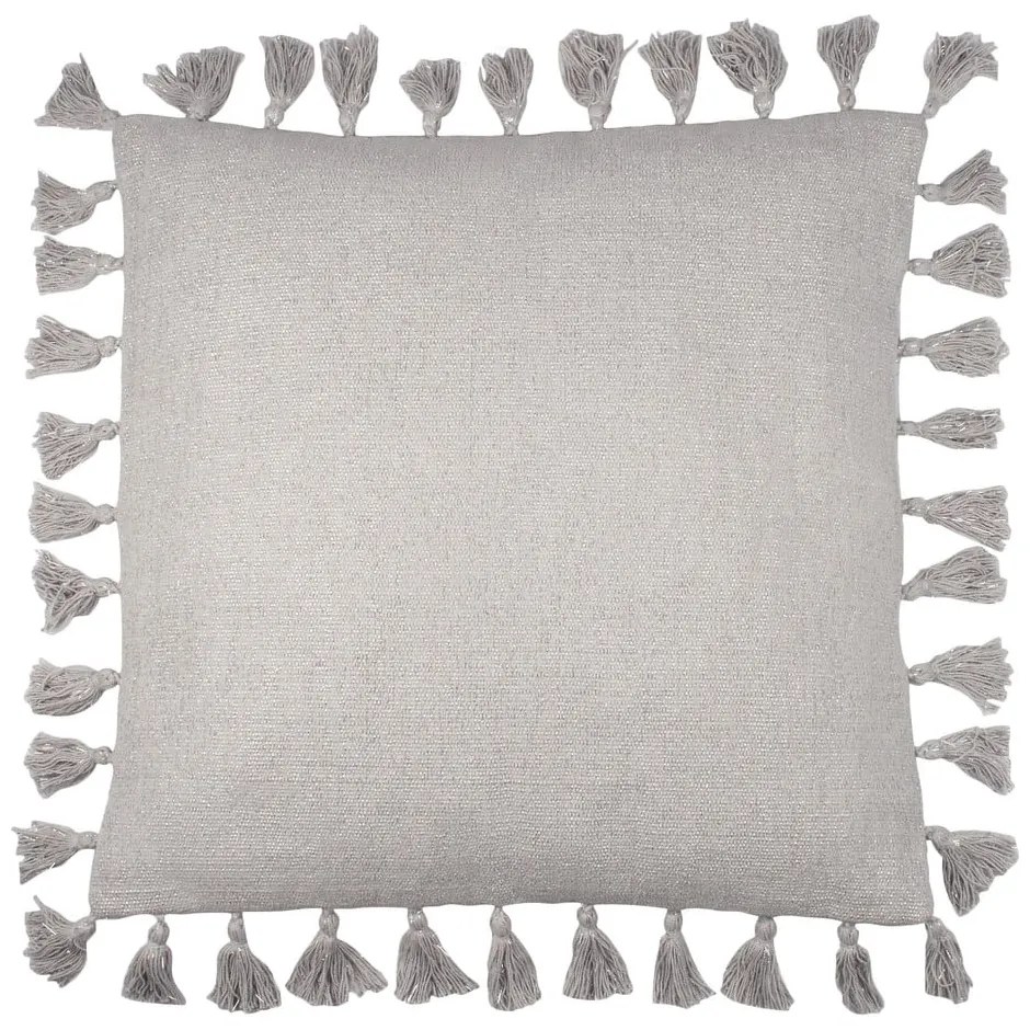 Сива ръчно изработена възглавница за сядане Josephine - Nattiot