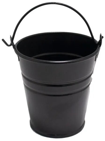 Horerano - Металнa кофичка черна 9см-(5409-К)