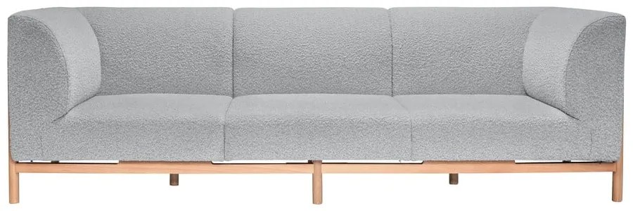 Сив диван 257 cm Moment - Hübsch