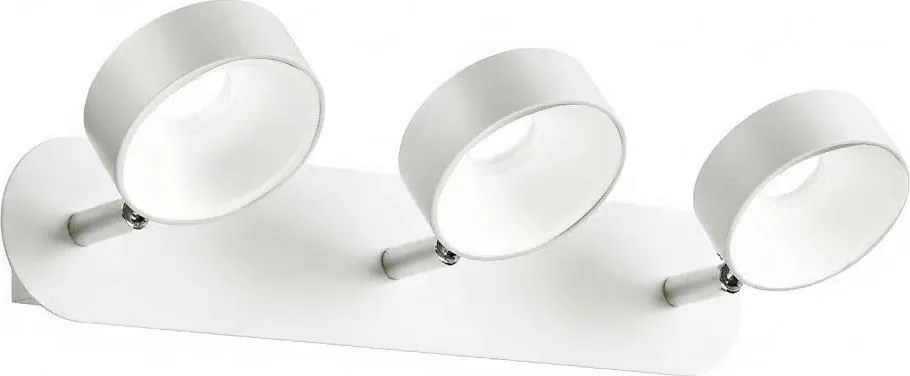 Ideal Lux - LED стенен спот OBY 3xLED/6W/230V CRI 90 бял