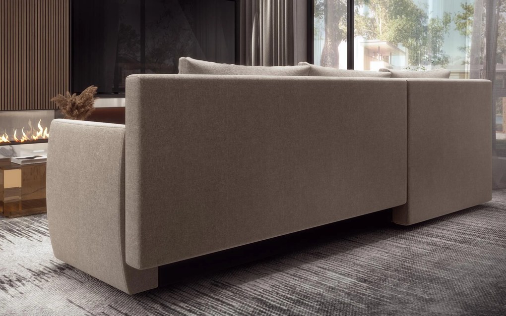 Разтегателен ъглов диван Интерио