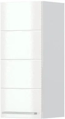 Висящ шкаф Hudson V7-30-1K-White - White glossy