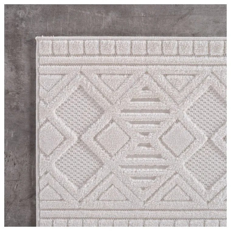 Кремав килим за открито и закрито 200x290 cm Doha 1652 Cream – Ayyildiz Carpets