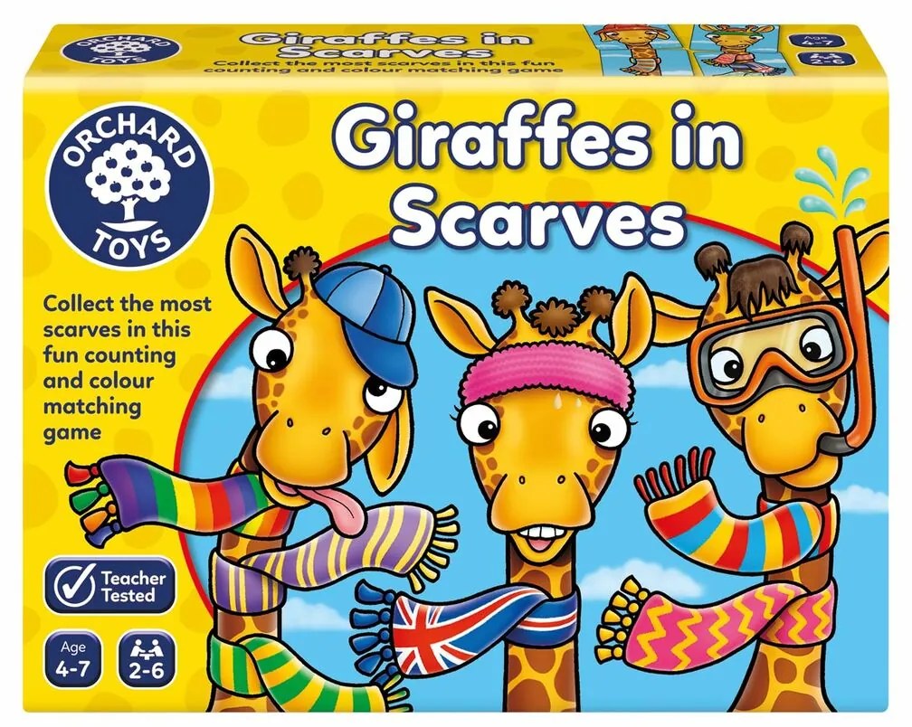 Образователна Игра Orchard Giraffes in scarves (FR)