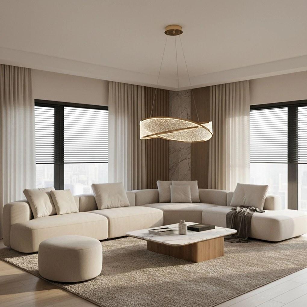 Лампа G136-CP 50cm GOLD