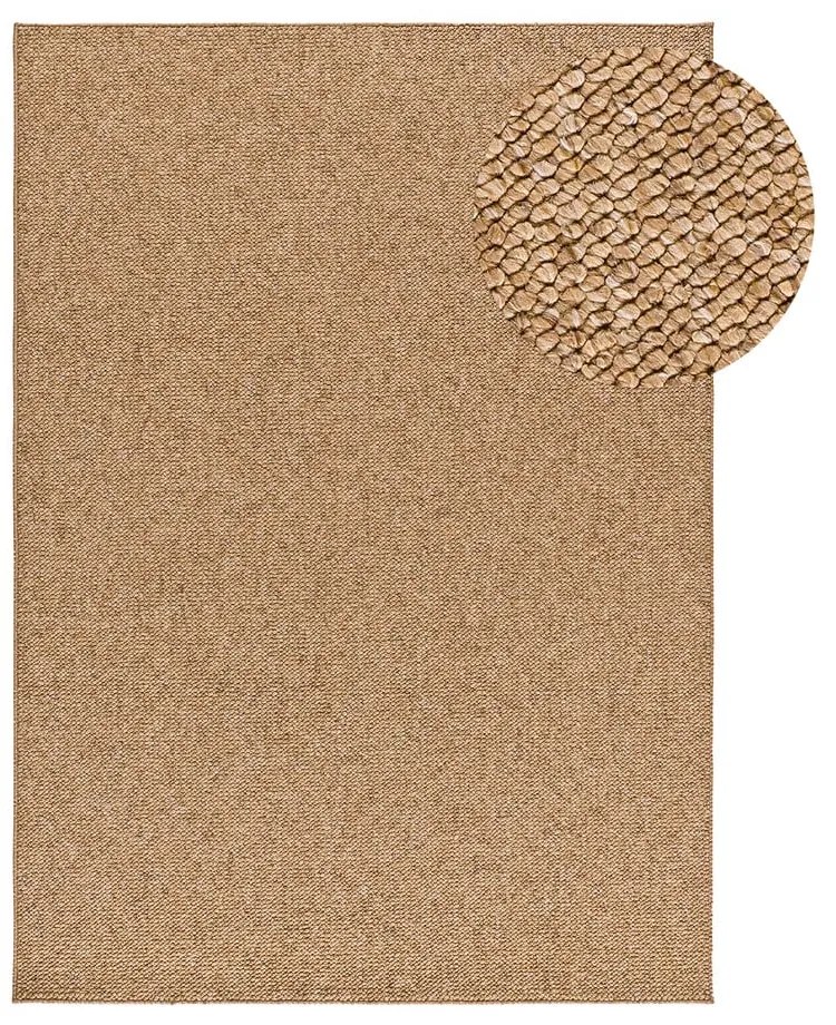 Кафяв килим 80x150 cm Petra Liso – Universal