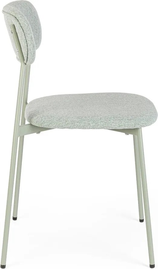 Тапициран трапезен стол в цвят мента Inka – Yes Everyday