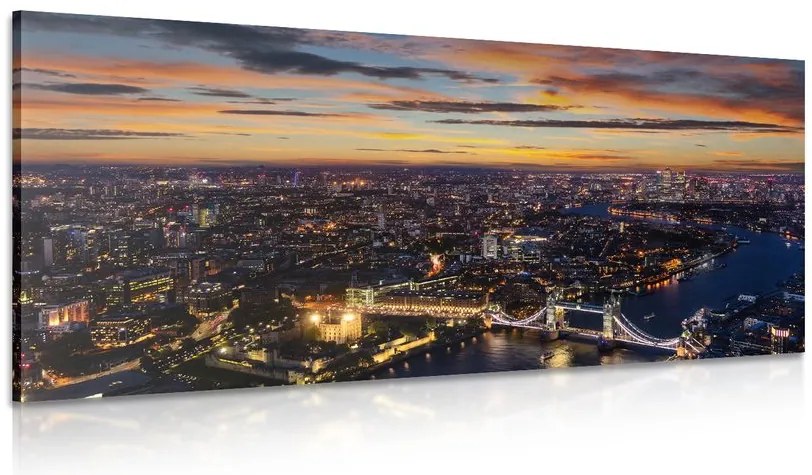 Картина на платно – Въздушен изглед на Tower Bridge