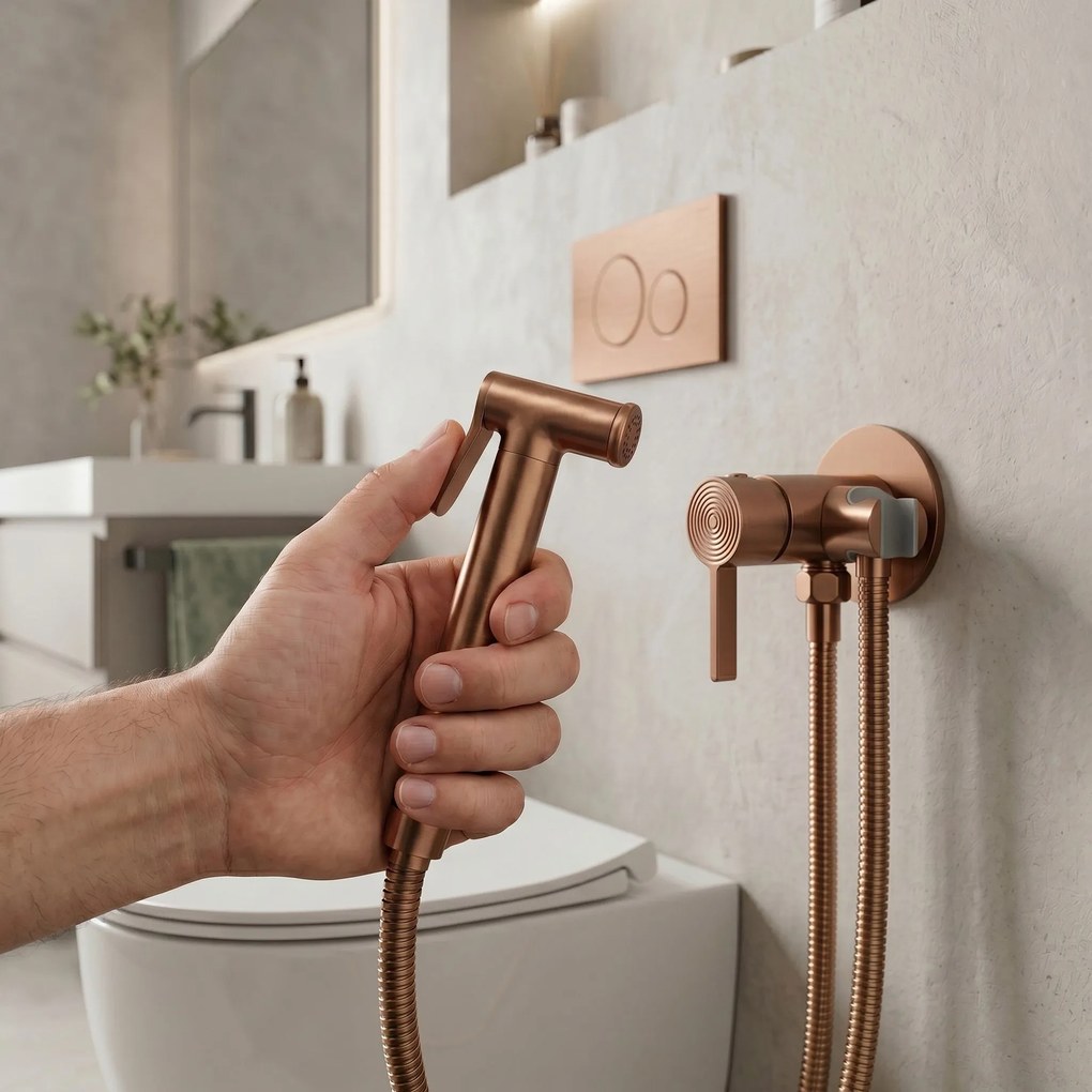 Смесител за биде Rea Foster Brush Copper