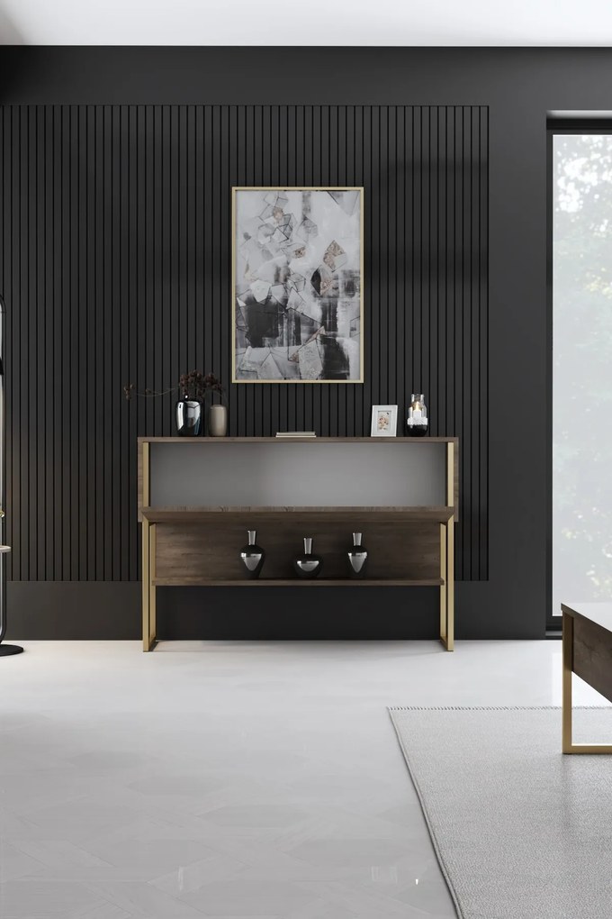 Скрин Luxe, цвят Златен Орех