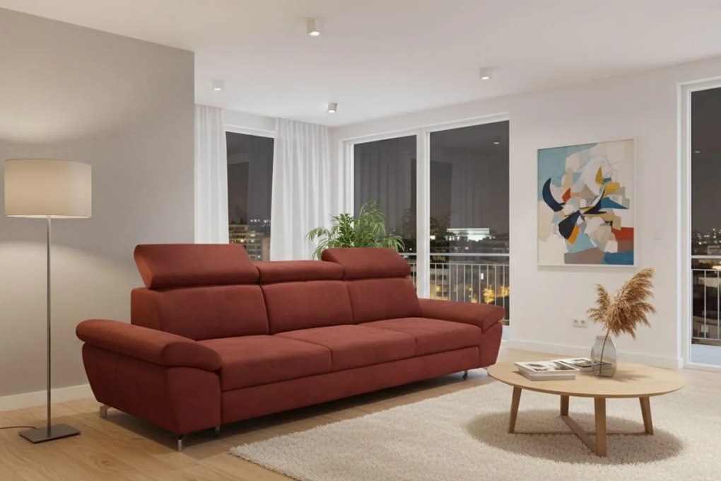 Диван Sussex three-seater-Red