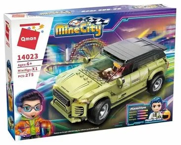 Конструктор, Qman, MineCity, Автомобил Roar suv-38, 275 части