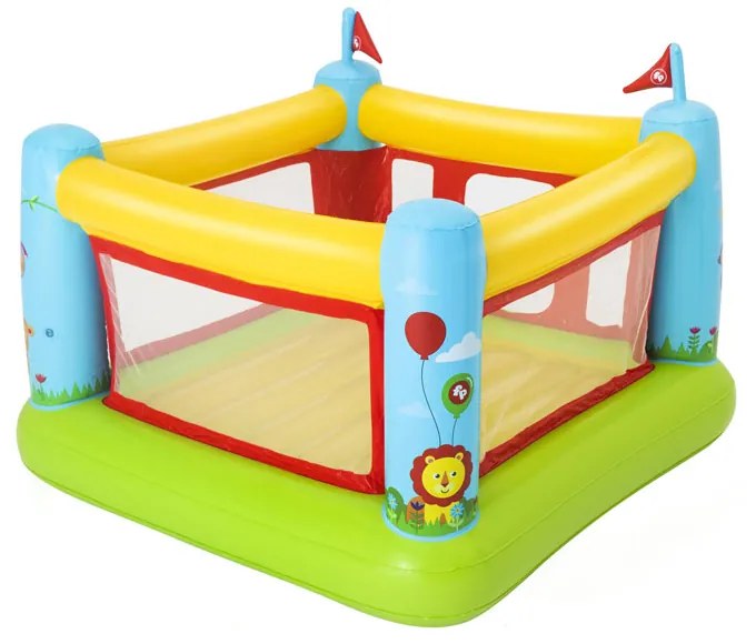 Bestway Fisher Price Надуваем батут за скачане