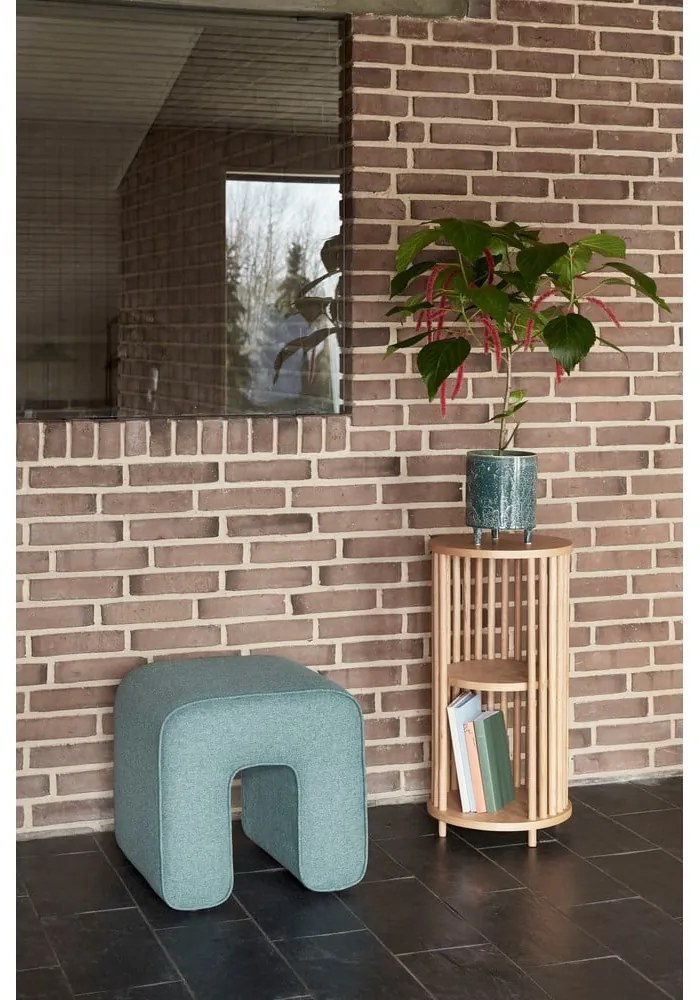 Конзолна масичка от народен дъб, ø 35 cm - Hübsch