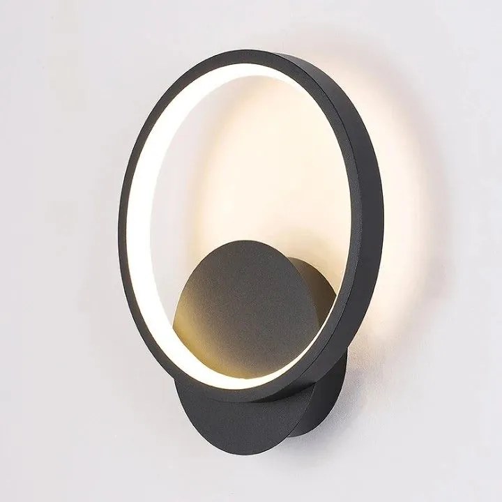 СТЕННА ЛАМПА LED LHJ081-W BLACK