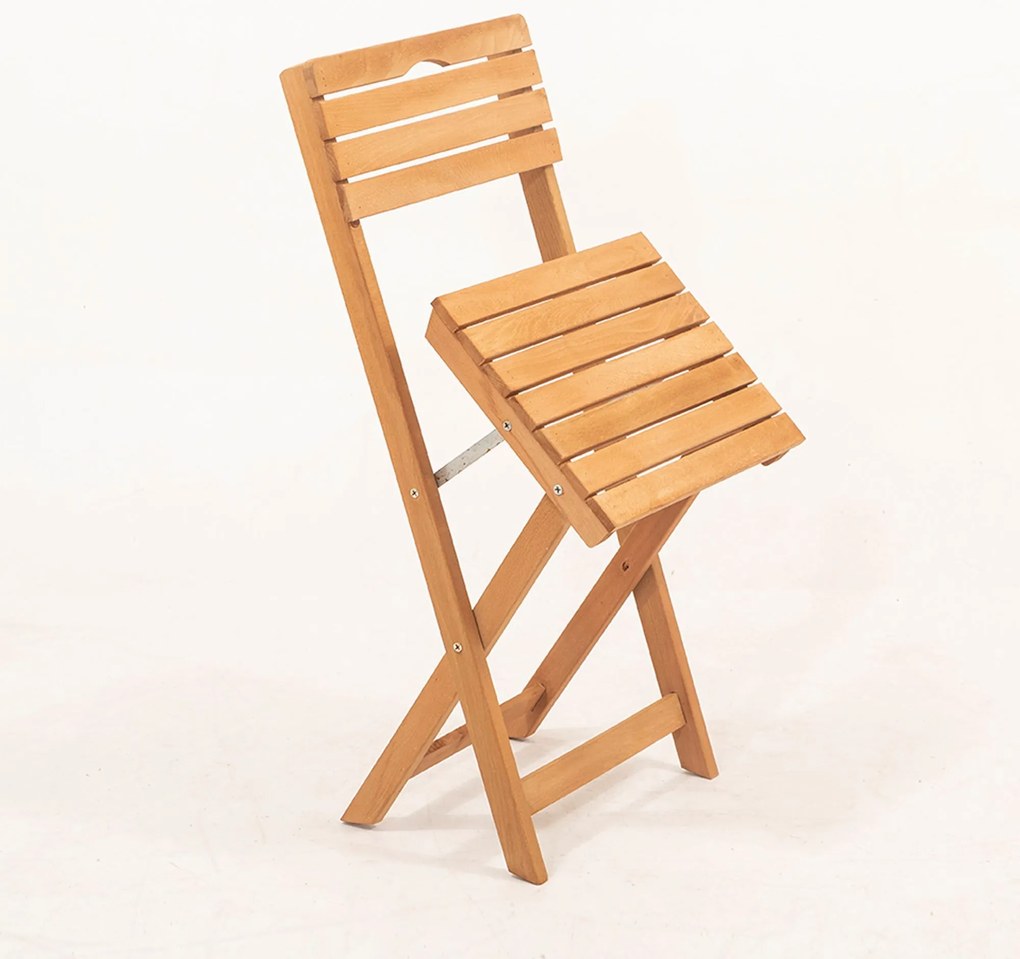 Градински стол My023, цвят Кафяв