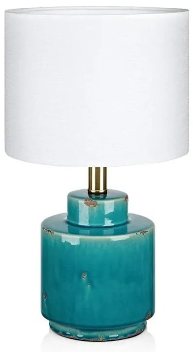 Синя и бяла настолна лампа Cous - Markslöjd