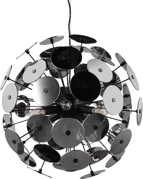 Матово черно висящо осветително тяло Discalgo - Trio