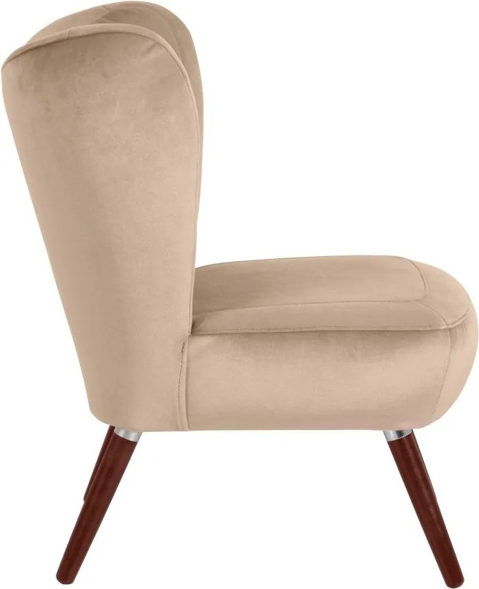 Бежов фотьойл Кадифе Sari - Max Winzer