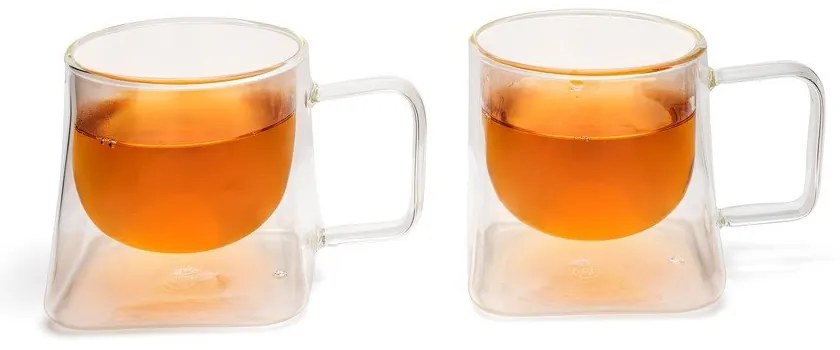 Стъклени чаши с двойни дъна в комплект от 2 бр. 220 ml Otto – Leopold Vienna