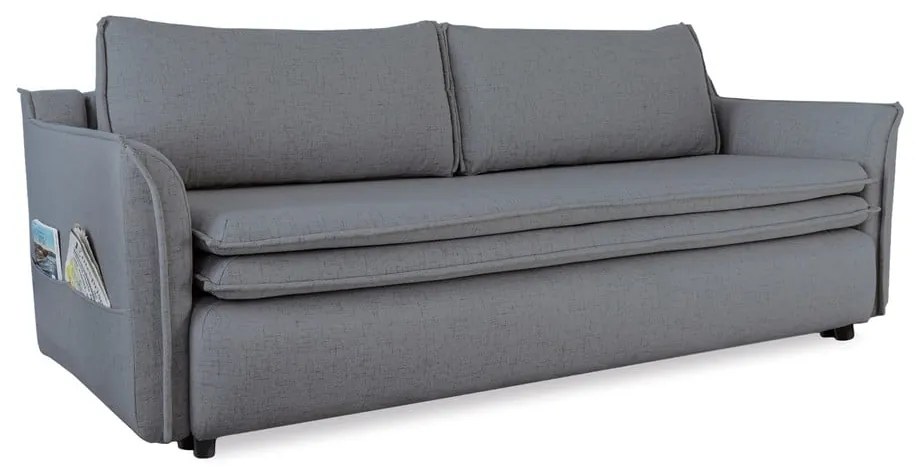 Сив разтегателен диван Charming Charlie - Miuform