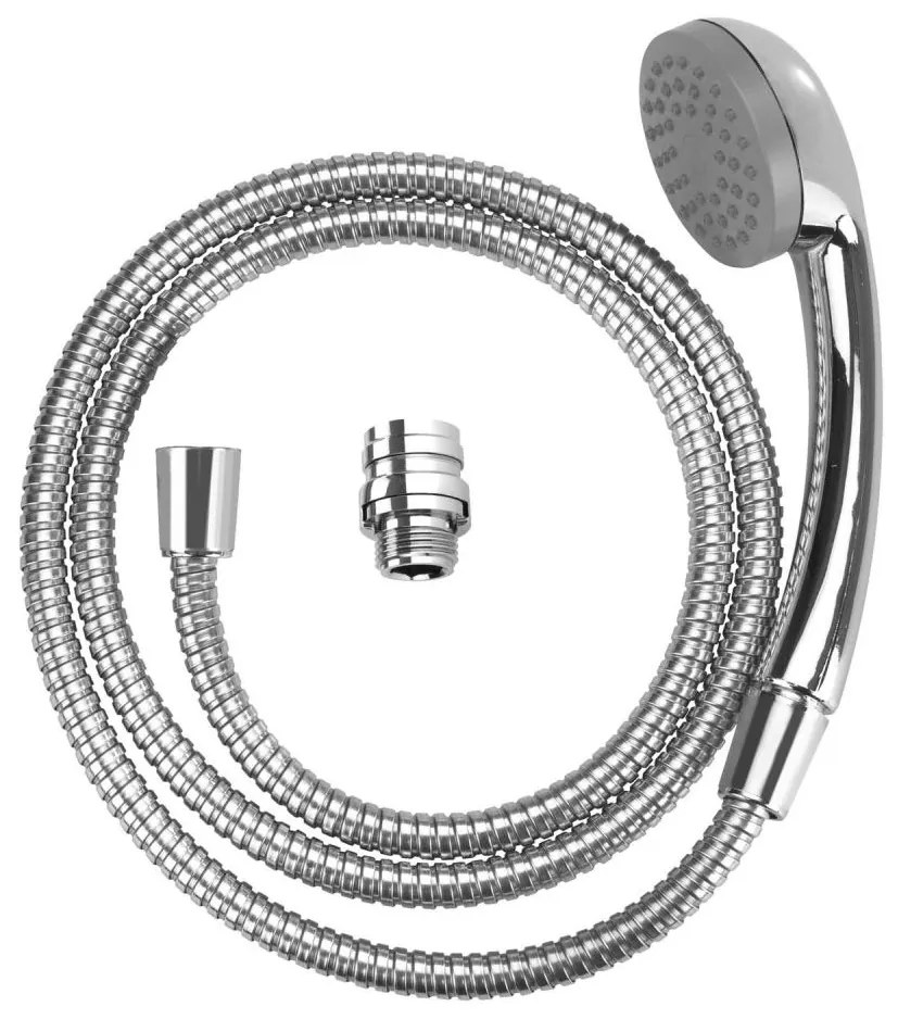 WENKO 22866100 - Душ UNIVERSAL 170x6,5 cm лъскав хром/сребрист/сив