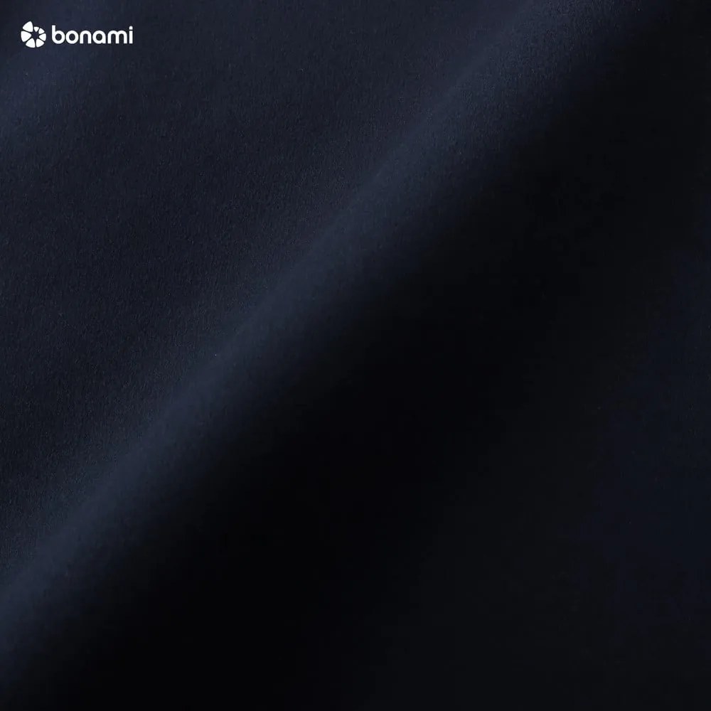 Син кадифен разтегателен диван Santo - Milo Casa