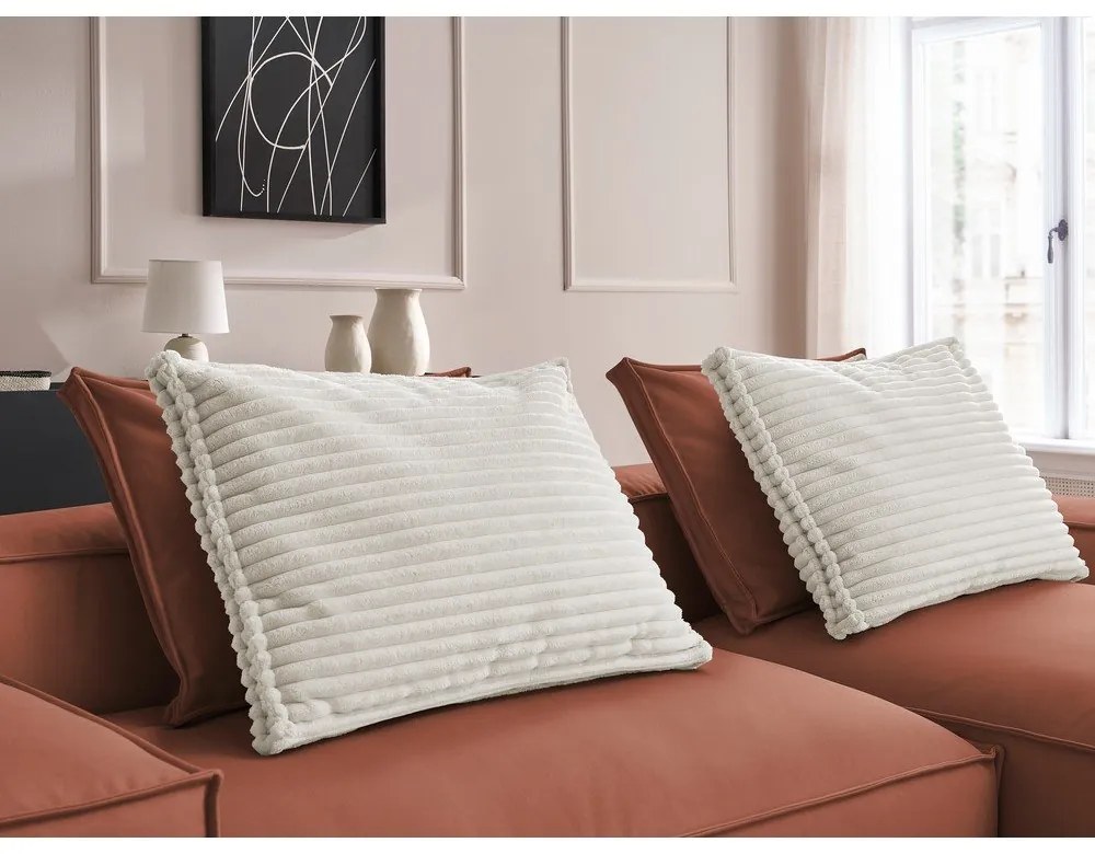 Тъмнокафяв ъглов диван от изкуствена кожа (променлив) Boheme – Bobochic Paris