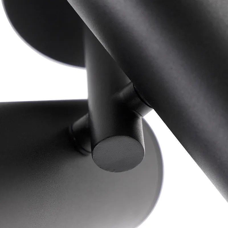 Интелигентен прожектор черен 2-светлина с WiFi GU10 - Scopio Honey