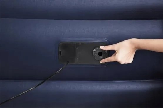 Надуваем матрак с помпа