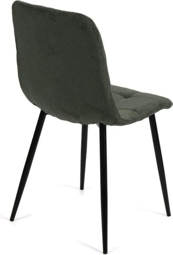 Зелени тапицирани трапезни столове в комплект 2 бр. Moseby – Bonami Essentials