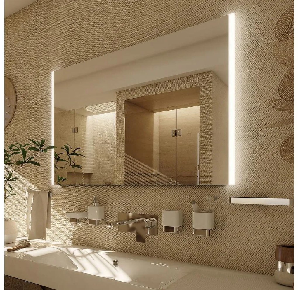 NIMCO ZP 11003 - LED огледало с подсветка за баня 6500K 70x80 см IP44