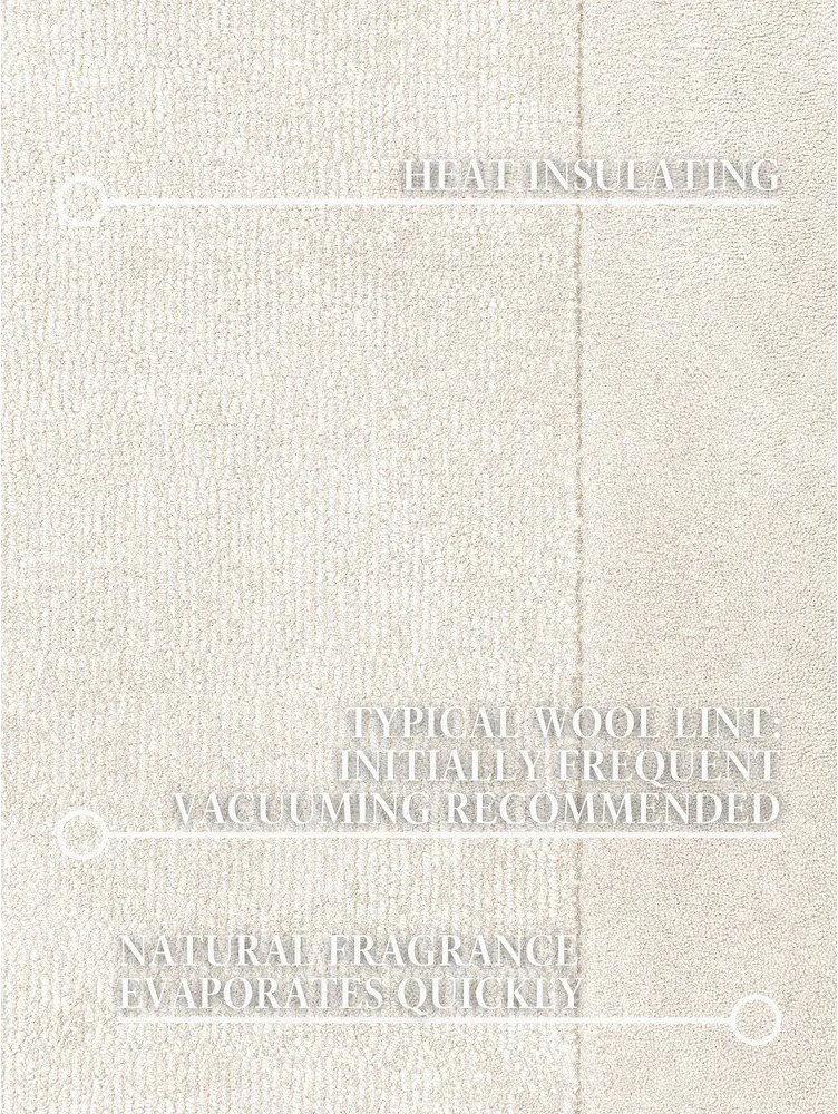 Кремав ръчно изработен килим със смес от вълна 200x300 cm Kari – Villeroy&Boch