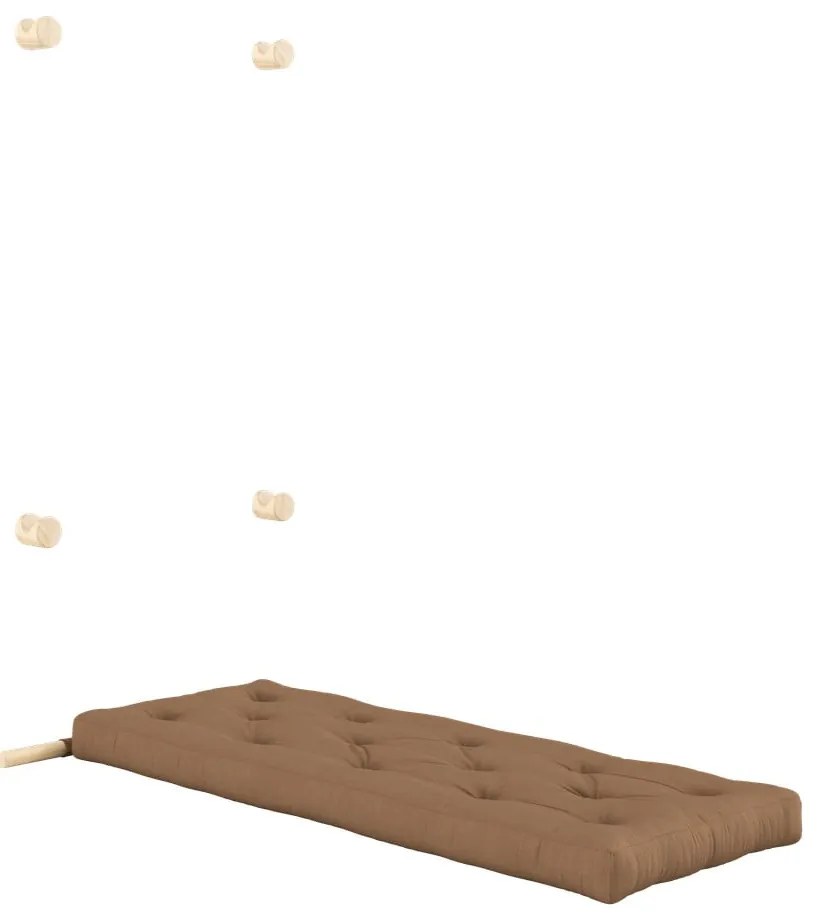 Кафяво кресло Hooked – Karup Design