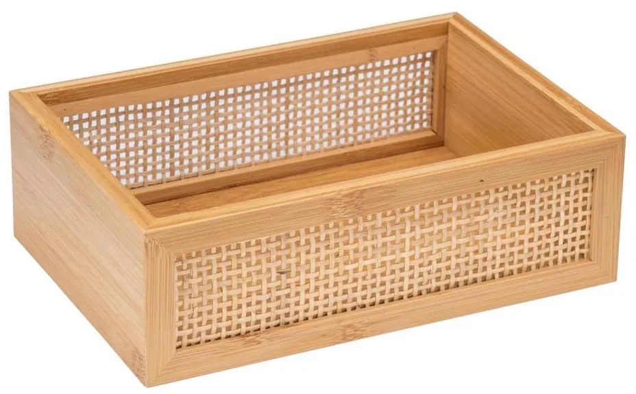 WENKO 25602100 - Сапунерка за вана ALLEGRE 22x15 cm кафява