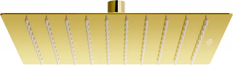 Mexen Slim душ глава 25 х 25 см, златна - 79125-50