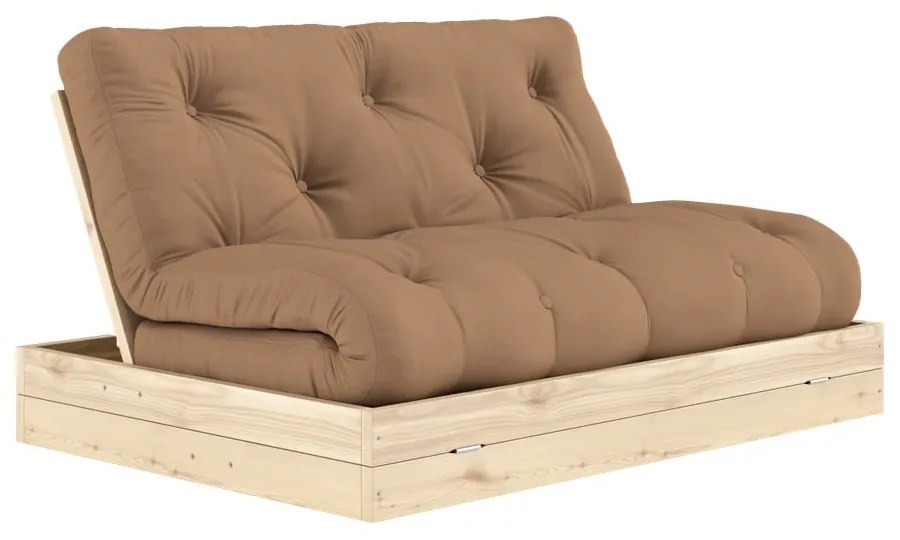 Кафяв сгъваем диван 145 cm Flip – Karup Design