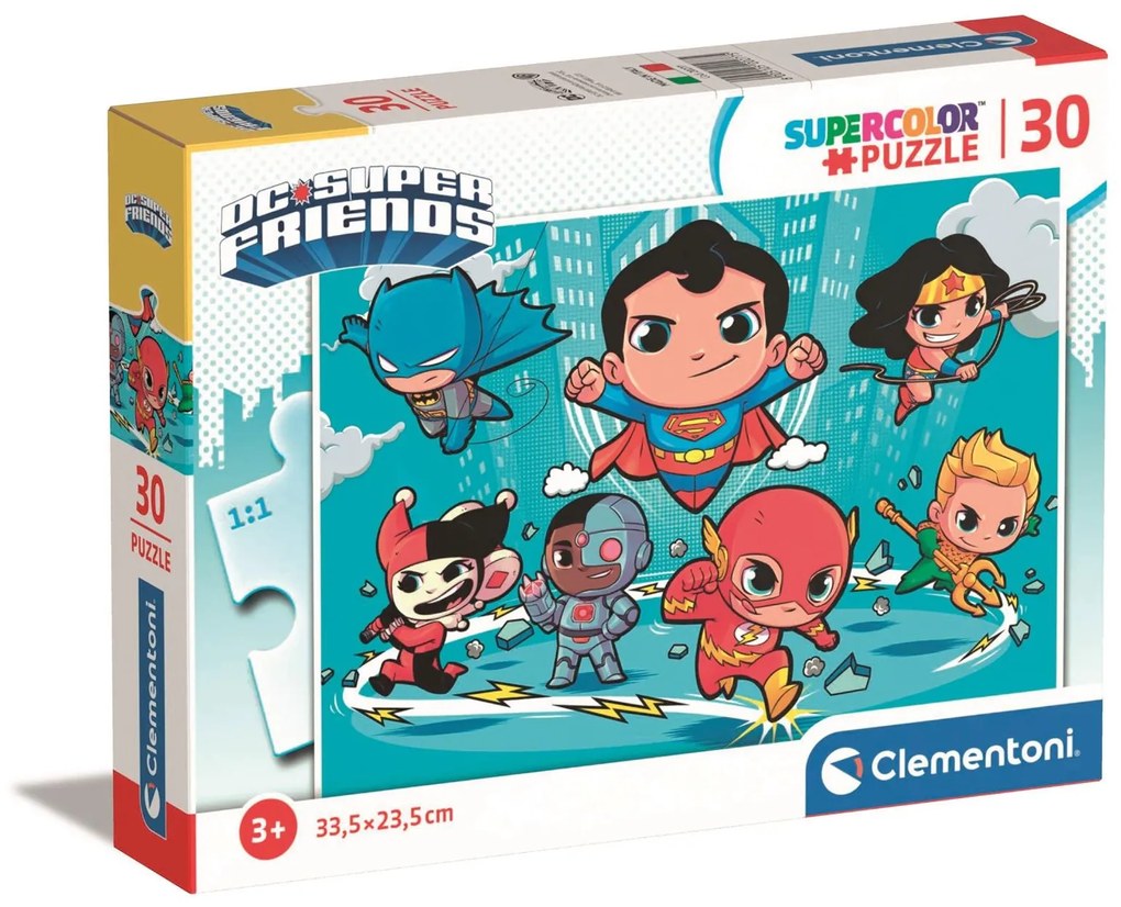 Clementoni - Пъзел DC Comics Super Friends 30 части 20277