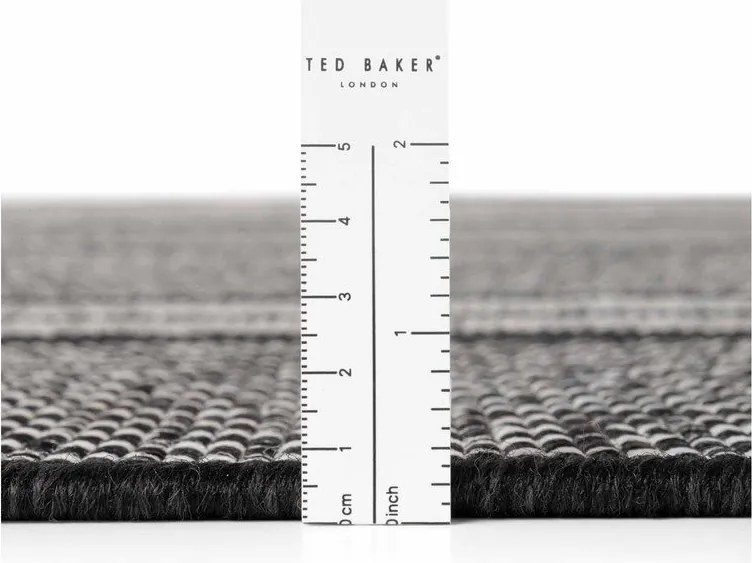 Черен/кремав килим за открито и закрито 120x170 cm Haringey Allington – Ted Baker