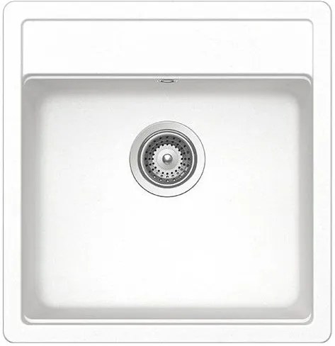 мивка Manhattan Schock Cristalite-Бял