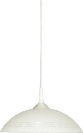 Пендел ВАВИЛОН, ø350, бял мат, 1xE27