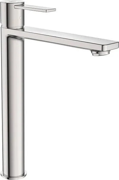 Смесител за умивалник, висока база, Targa, stainless steel